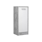 Set bagno completo colore beton e bianco - Madeira