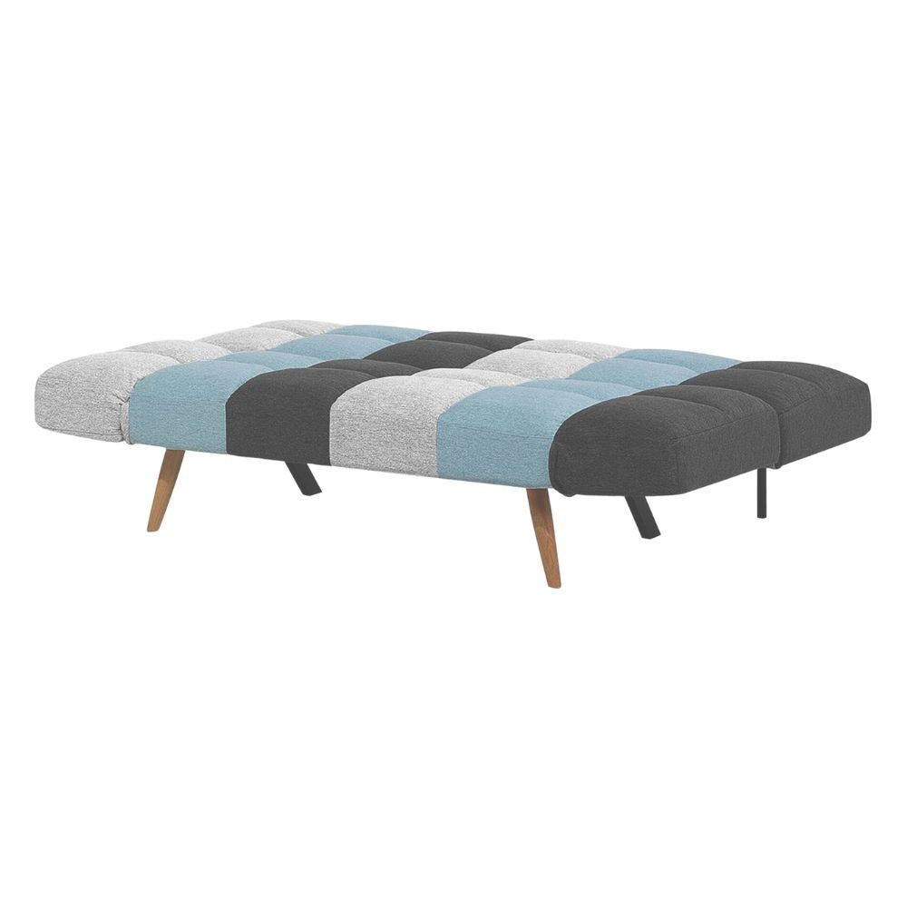 Schlafsofa mit neigbaren Armlehnen Patchwork 181 cm – Dube