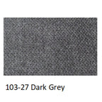 CANAPÉ 3 PLACES NUTMEG + POUF COULEUR GRIS FONCÉ