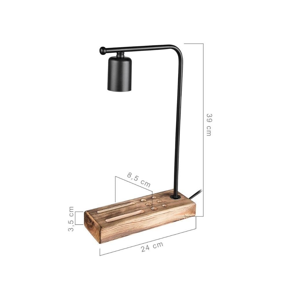 Schreibtischlampe mit Handyhalter Vito