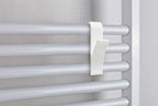 Gancio asciugamani per termoarredo colore bianco B22