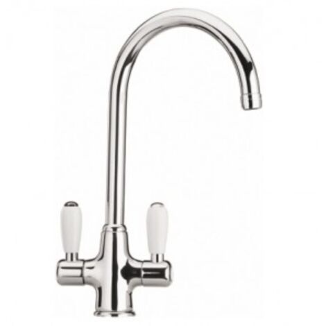 Miscelatore da cucina cromato con comandi in ceramica Paini 84CR544