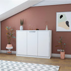 Letto matrimoniale pieghevole a scomparsa colore bianco 164x120H cm - Capsule