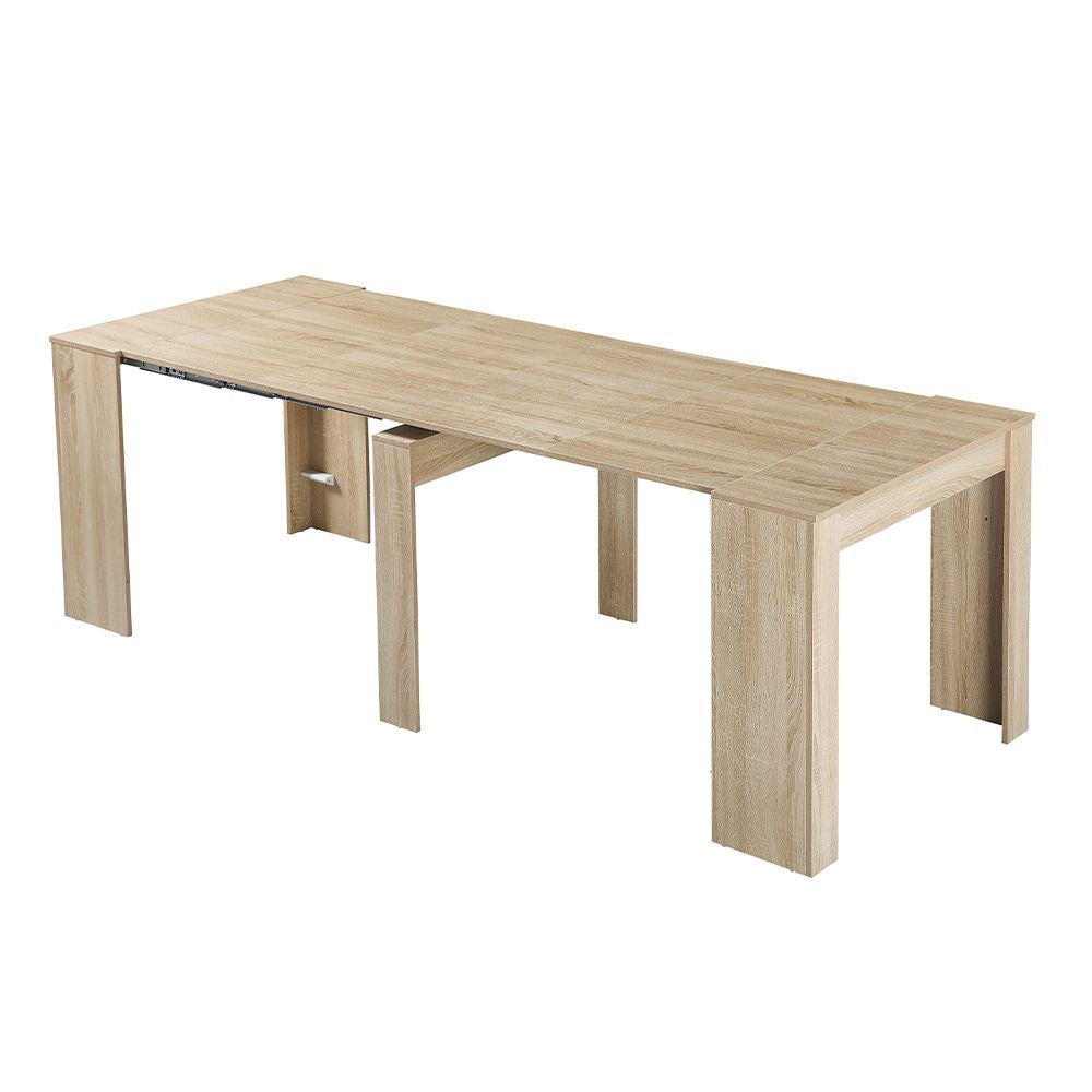 Tavolo consolle colore rovere allungabile a 3 metri 90x50 cm - Ofelia