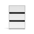 Kommode mit 3 Schubladen, weiß, 50,8x39,6x71,3H cm - Smart ST2