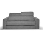 Divano letto 3 posti tessuto Luna24 grigio elephant Crien