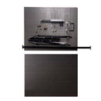 Kit letto contenitore completo una piazza e mezza 120x190 cm