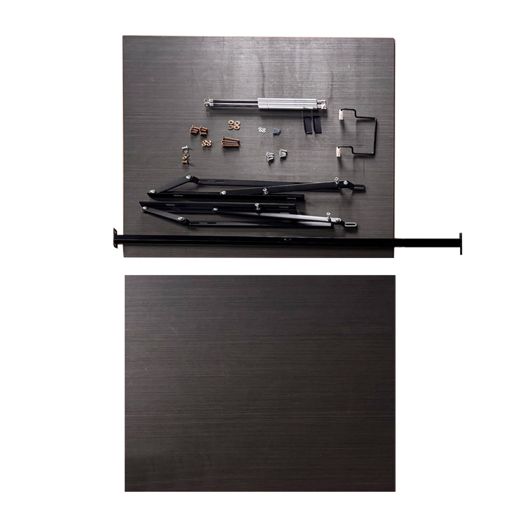 Kit letto contenitore completo una piazza e mezza 120x190 cm