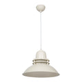 Lampada a sospensione stile industriale color crema - Tibet ASZ0870