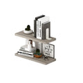 Coppia mensole colore olmo 90x23 cm