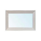 Specchiera rettangolare con cornice larice beige 102x65 cm. Loto