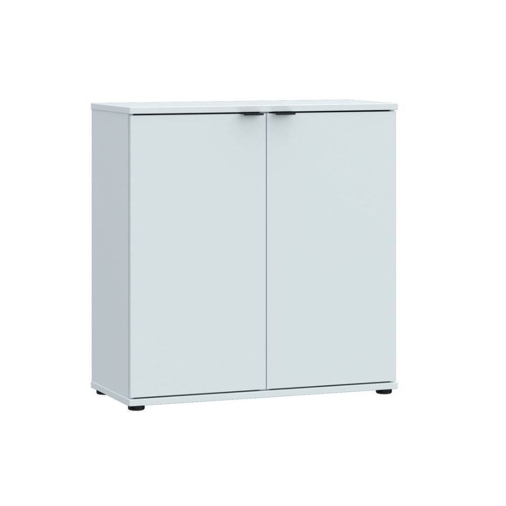 GNMK221-U58 MEHRZWECKSCHRANK MIT ZWEI TÜREN HELLGRAU L80CM3