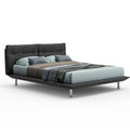 Modernes Doppelbett, dunkelgrau - Bolt