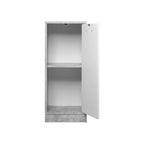Set bagno completo colore beton e bianco - Madeira