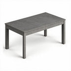 Tavolo allungabile a 320 cm colore cemento 160x90 cm - Super4