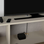 Mobile porta Tv sospeso 3 ante a ribalta colore cashmere 180x30x30H Francy
