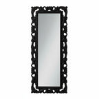 Specchiera 76x180 cm. colore nero lucido Anna