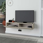 Mobile porta Tv sospeso 2 ante a ribalta colore cashmere Francy