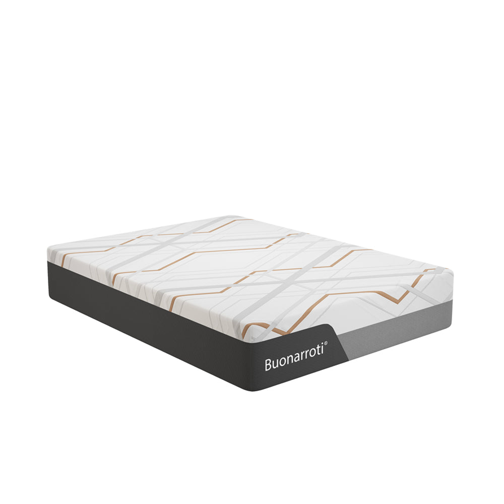 Materasso una piazza e mezza con Memory Foam, sfoderabile con molle insacchettate 120x190x30 cm Corvo