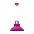 Lampada a sospensione stile industriale color fucsia - Tibet ASZ0872