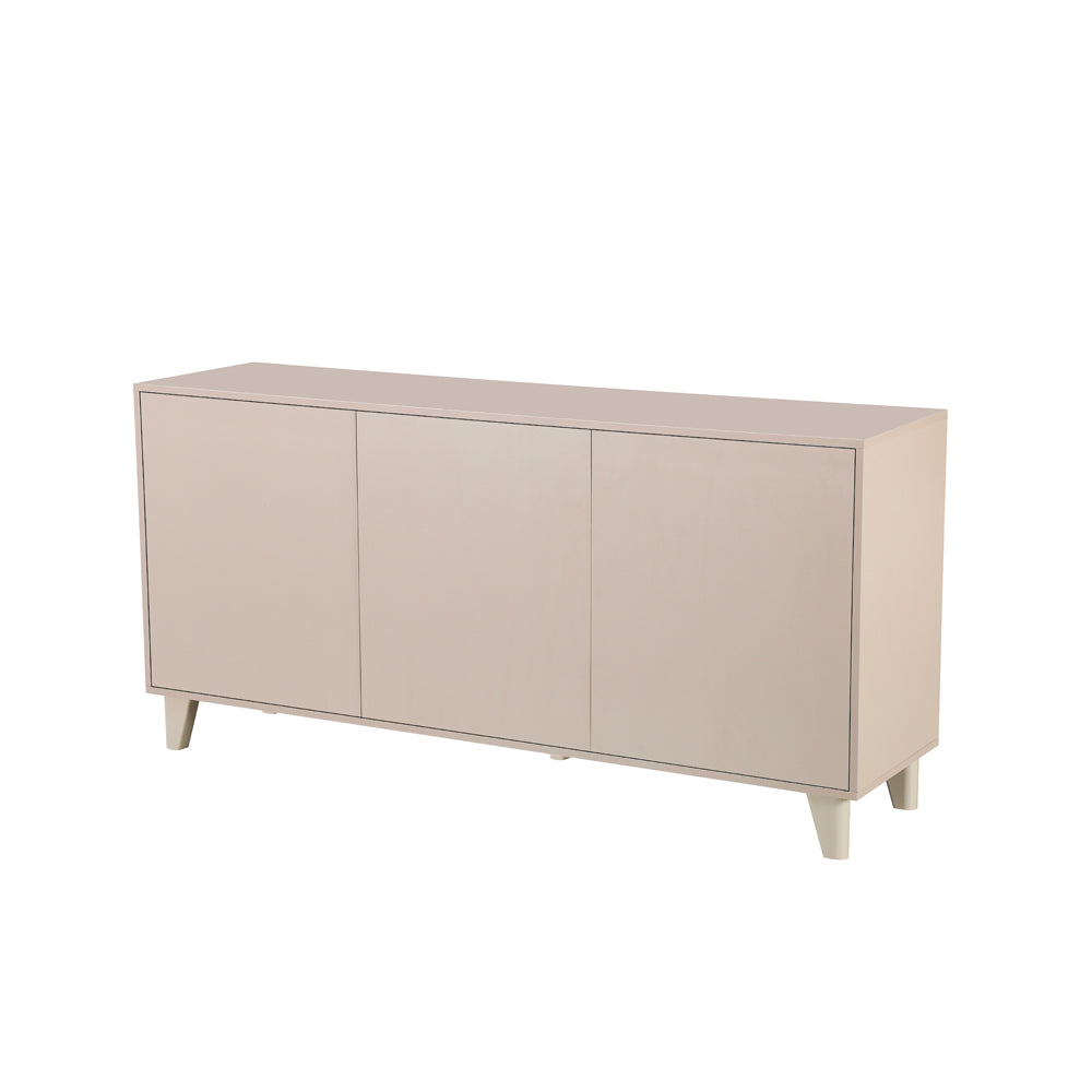 Madia 3 ante 154 cm con apertura push-pull colore beige Moran