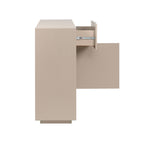 Madia 2 ante e 1 cassetto colore cashmere 120 cm Sivas01A