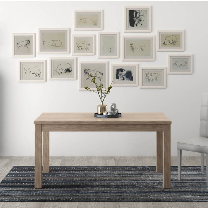 Ausziehbarer Tisch Ulmenfarbe 140x85 cm - Firenze