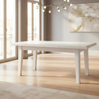 Tavolo allungabile laccato bianco opaco 180 cm - Ligure