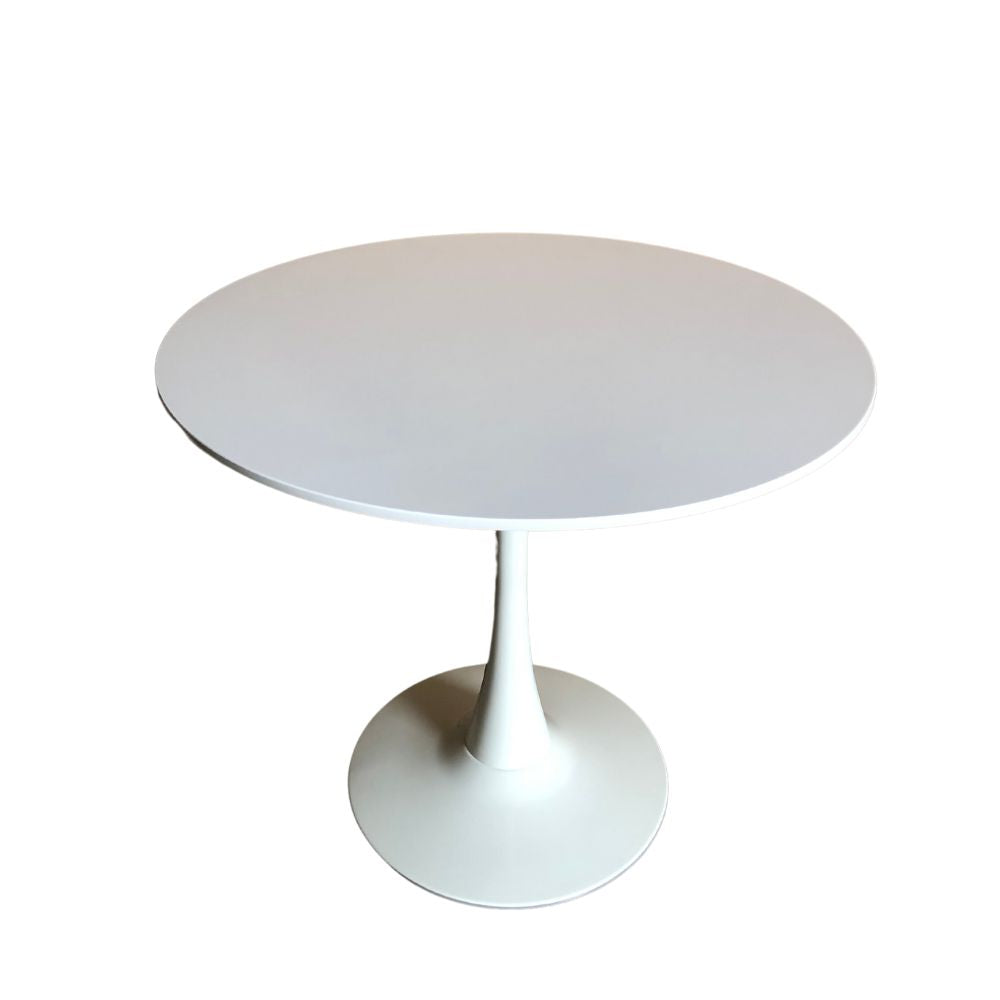 Tavolo rotondo colore bianco 90x73H cm - Derek