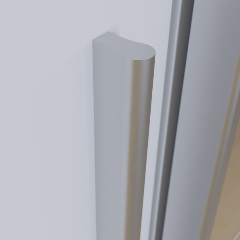Armadio 2 ante scorrevoli e 2 battenti con specchio bianco 270x61x210 Callia