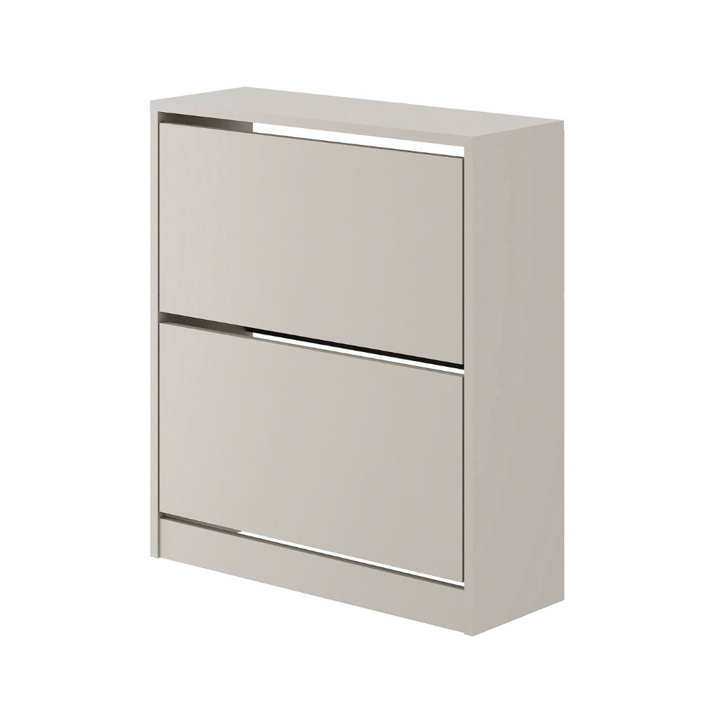 Scarpiera due ante a ribalta colore cashmere 73x26x82.5H SHC520
