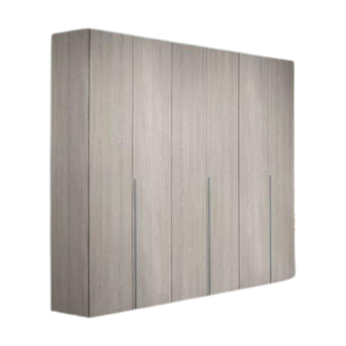 Armadio a 6 ante battenti colore perla 241x240H cm - Urano