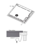 Table de cuisson à induction 4 zones coloris noir - Master Kitchen MKHI604BK