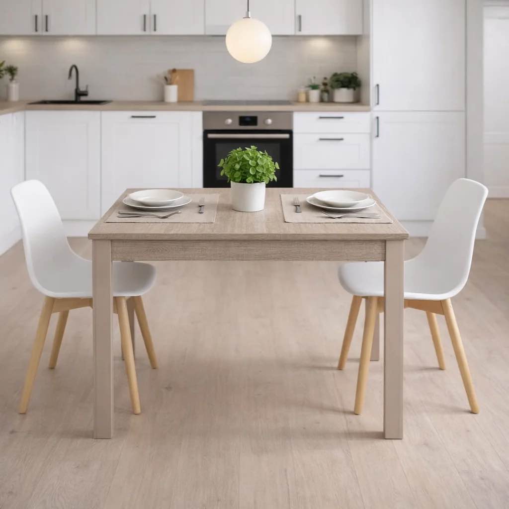Tavolo allungabile colore olmo 90x60 cm - Firenze
