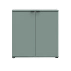 GNMK221-U59 MEHRZWECK-UNTERSCHRANK SEGNO MIT ZWEI TÜREN, SALBEIGRÜN, L80CM