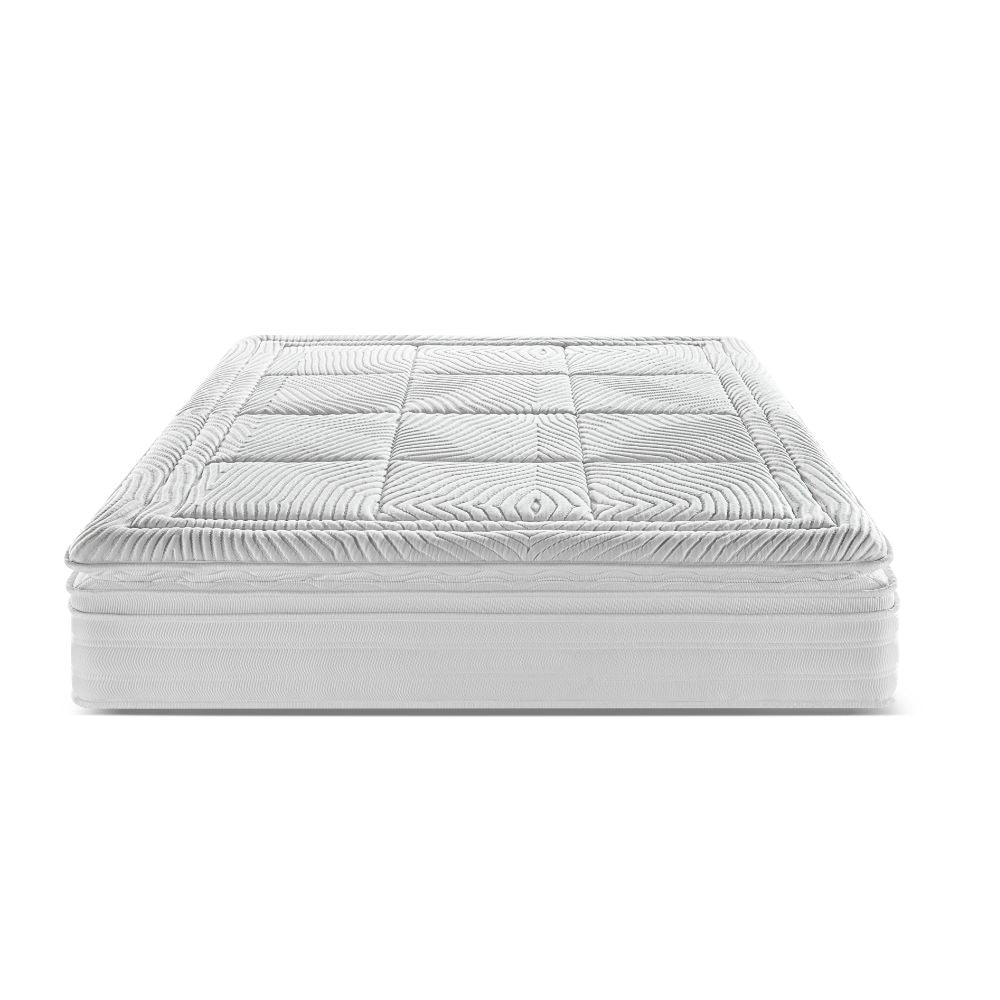 Materasso matrimoniale memory foam doppio strato molle insacchettate 160x190x30H cm - Delia