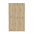 Armoire multi-usage 6 portes 109x35x192 couleur chêne Medea