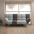 Schlafsofa mit neigbaren Armlehnen Patchwork 181 cm – Dube