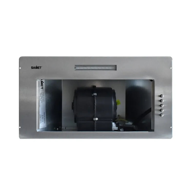Gruppo cappa sottopensile 72 cm colore grigio - Samet G72N