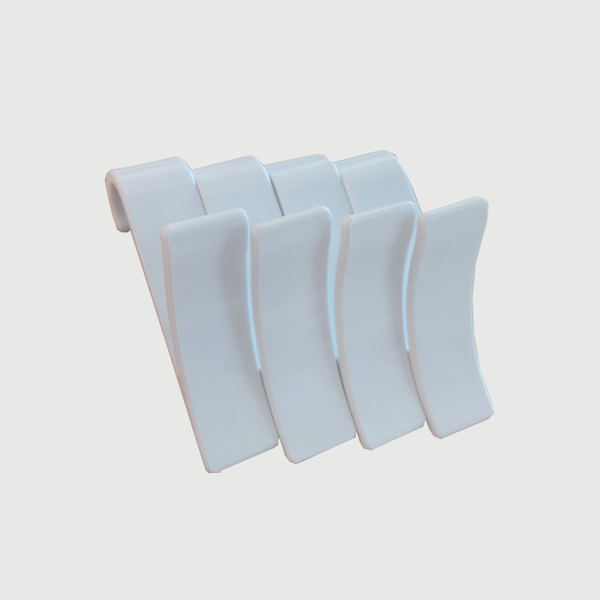 Gancio asciugamani per termoarredo colore bianco B22