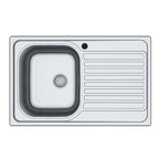 Komplette Monoblock-Küche in Zementoptik 120 cm – Sara