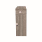 Meuble multi-usages avec porte et tiroir couleur orme 30x32x78H cm - Carl