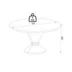 TABLE BASSE LEPPER COULEUR TRAVERTIN