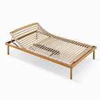 Sommier une place et demie 120x190 cm électrique en bois - Master