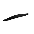 Poignée courbée acier noir pour meubles 128 mm Dilara