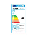 Maxi forno capacità 100 litri colore nero 90 cm - Samet Apollo