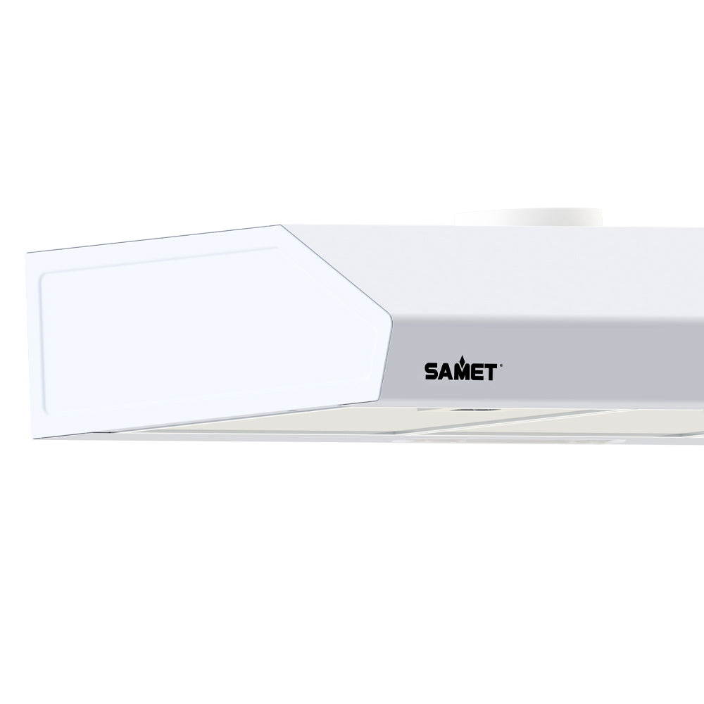 Cappa sottopensile 90cm con 3 livelli potenza colore bianco - Tornado Samet