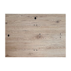 Specchiera rettangolare con cornice rovere 105x60 cm. 0663