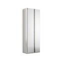 Armadio con 2 ante colore bianco frassinato 87x236H cm - Ettore