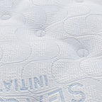 Doppelbettmatratze aus Taschenfedern und Memoryschaum 160x190x33H cm - Maripo